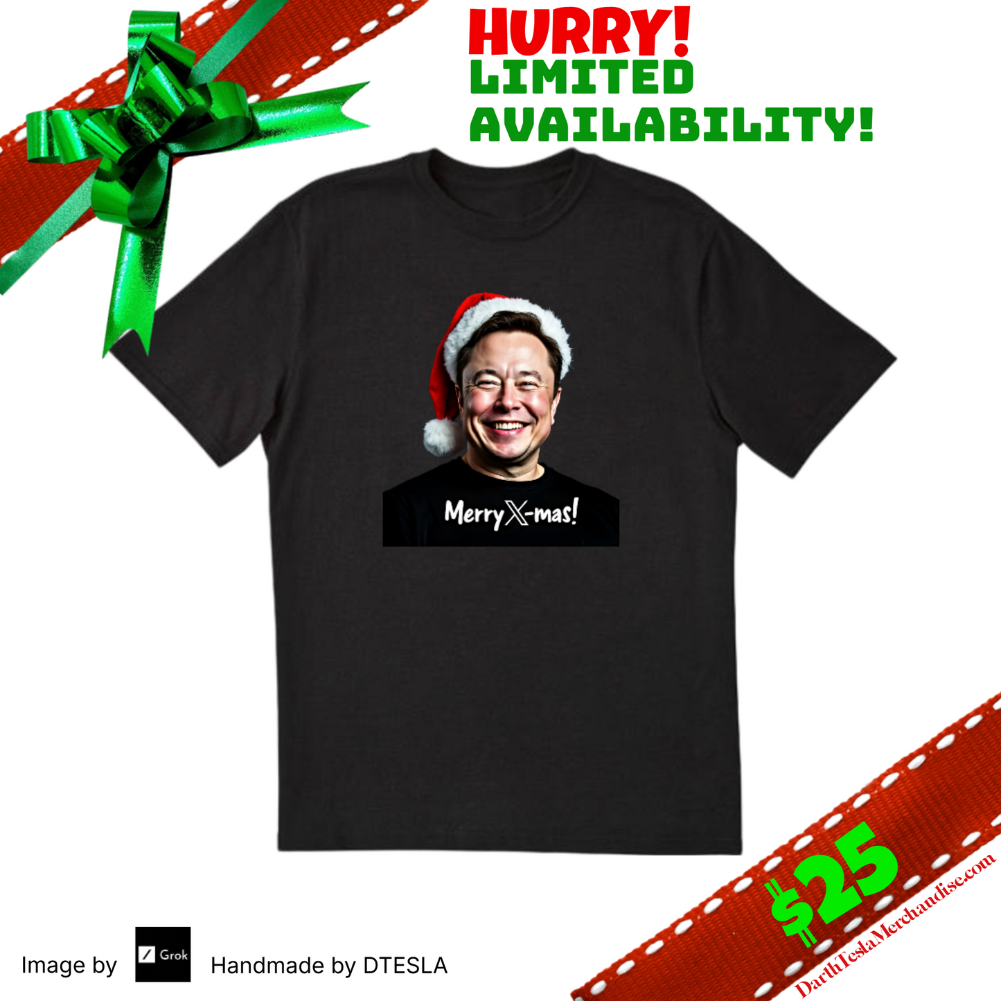 "MERRY X-MAS" From Elon Musk!